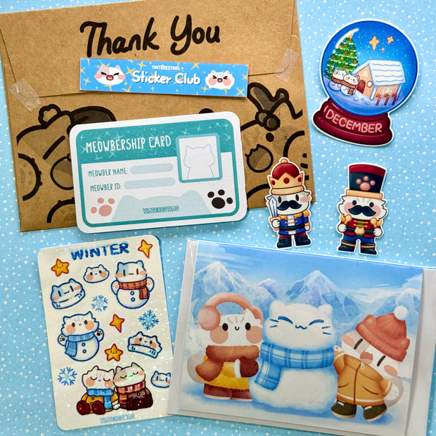 2024 November Sticker Club Rewards