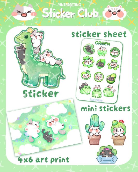 *Sticker Club Member Only*