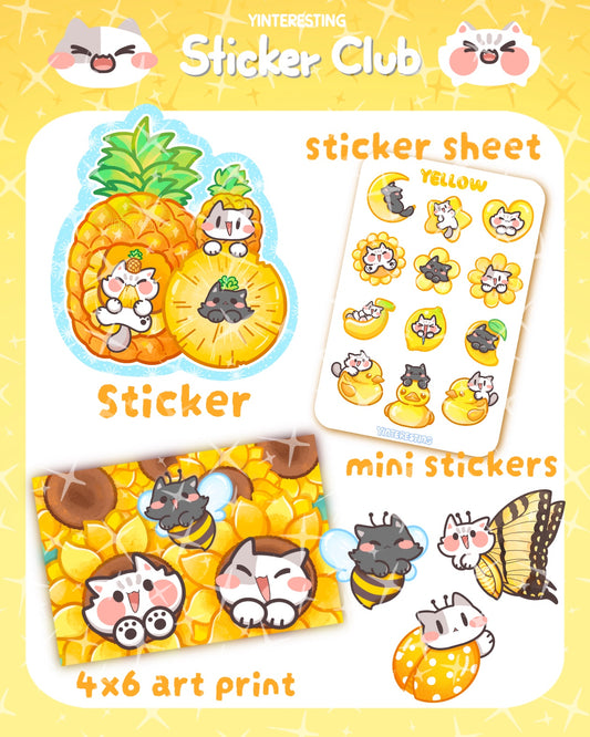 *Sticker Club Member Only*