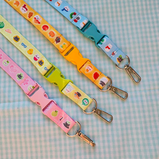 Four Seasons Lanyard with quick release buckles