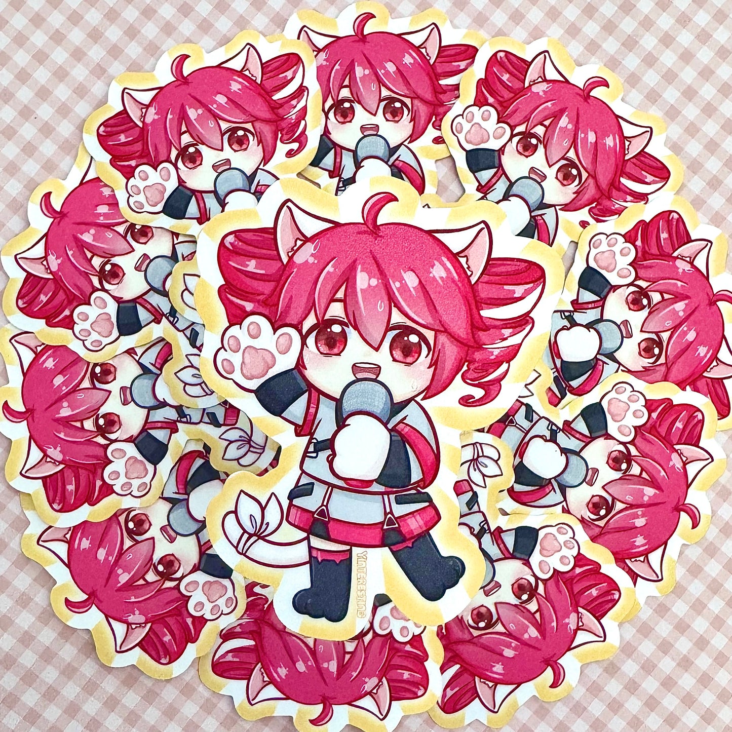 Teto Meow Sticker