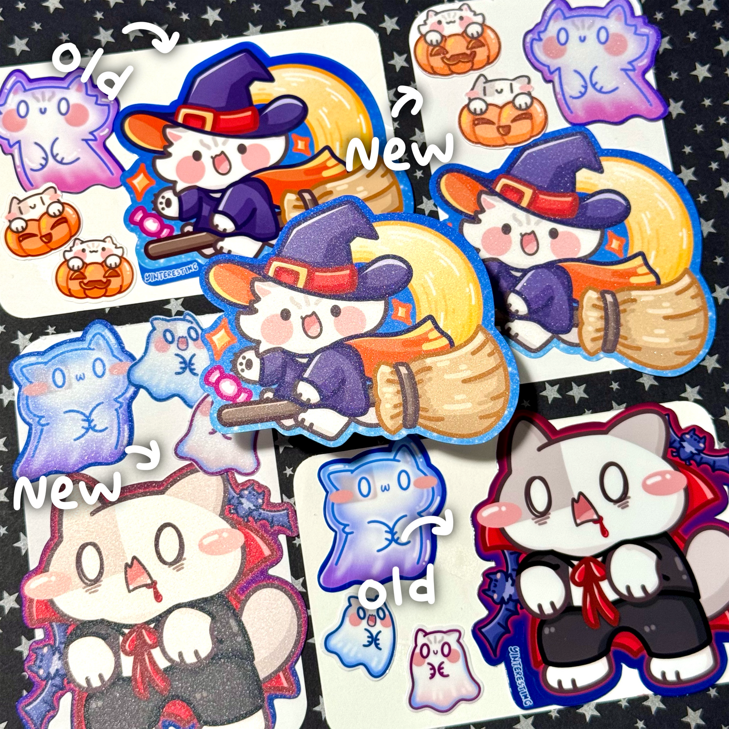Halloween Witch Dian Stickers