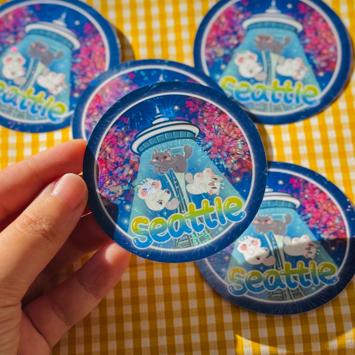 Seattle UFO sticker