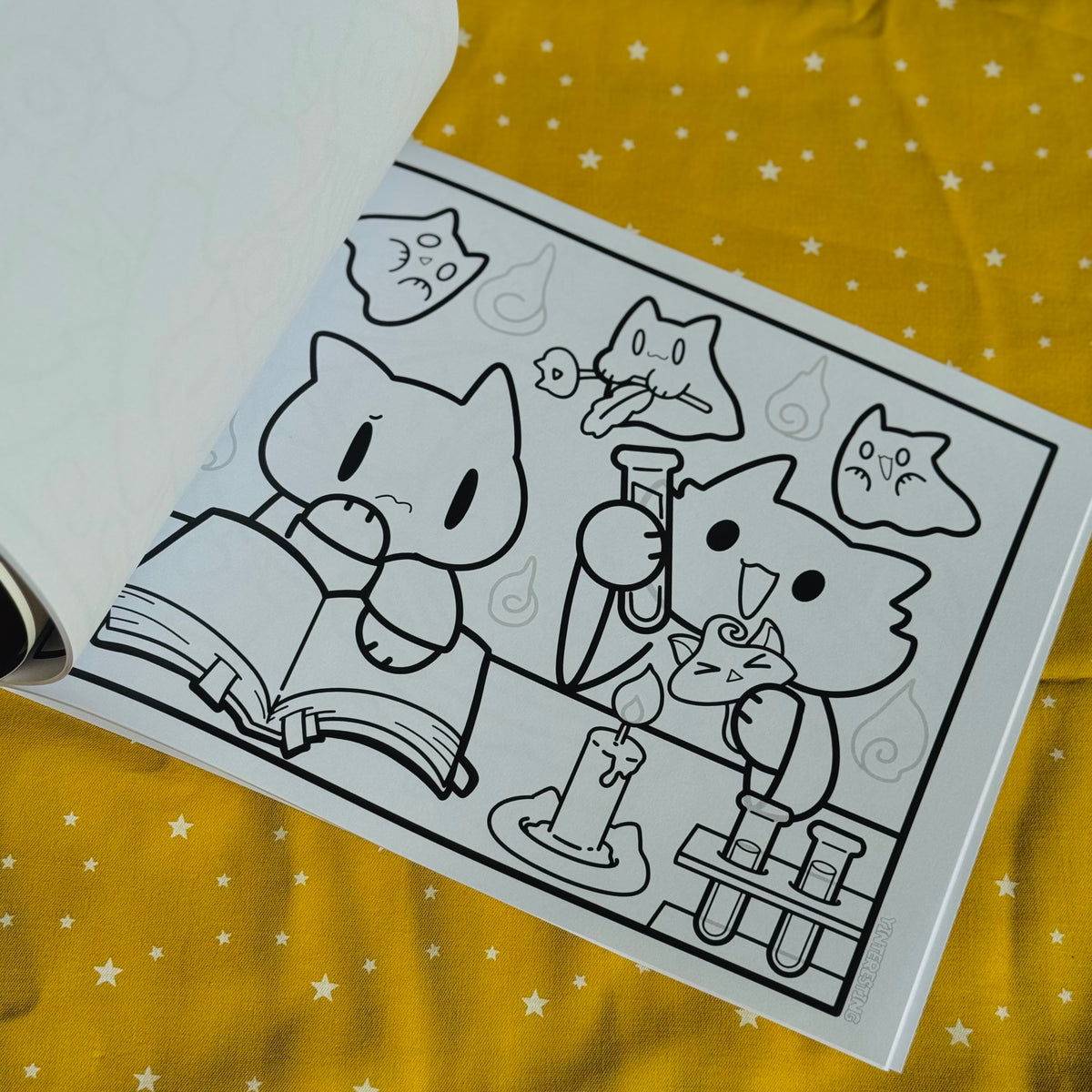 Meowgic Kitties Coloring Book