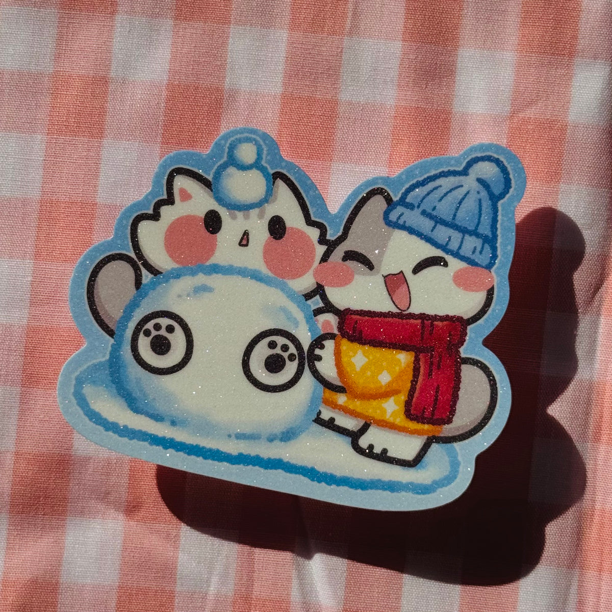 Snowmeow sticker