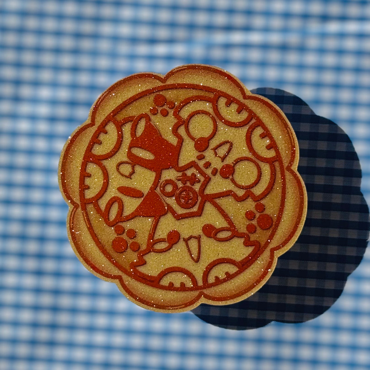 Meow mooncake sticker