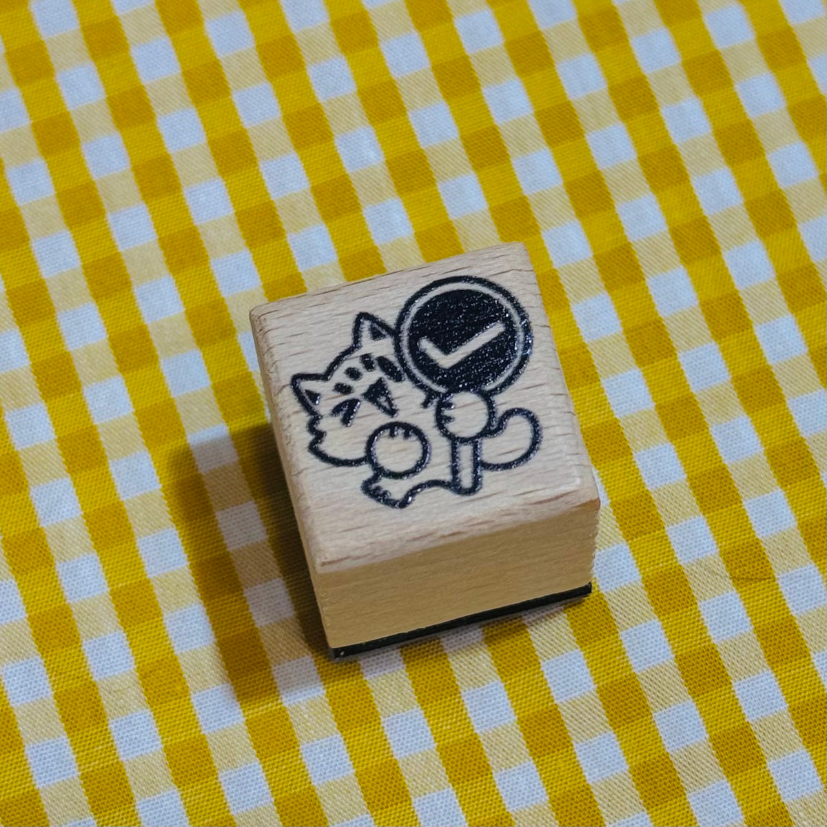 Meow Wooden Stamps