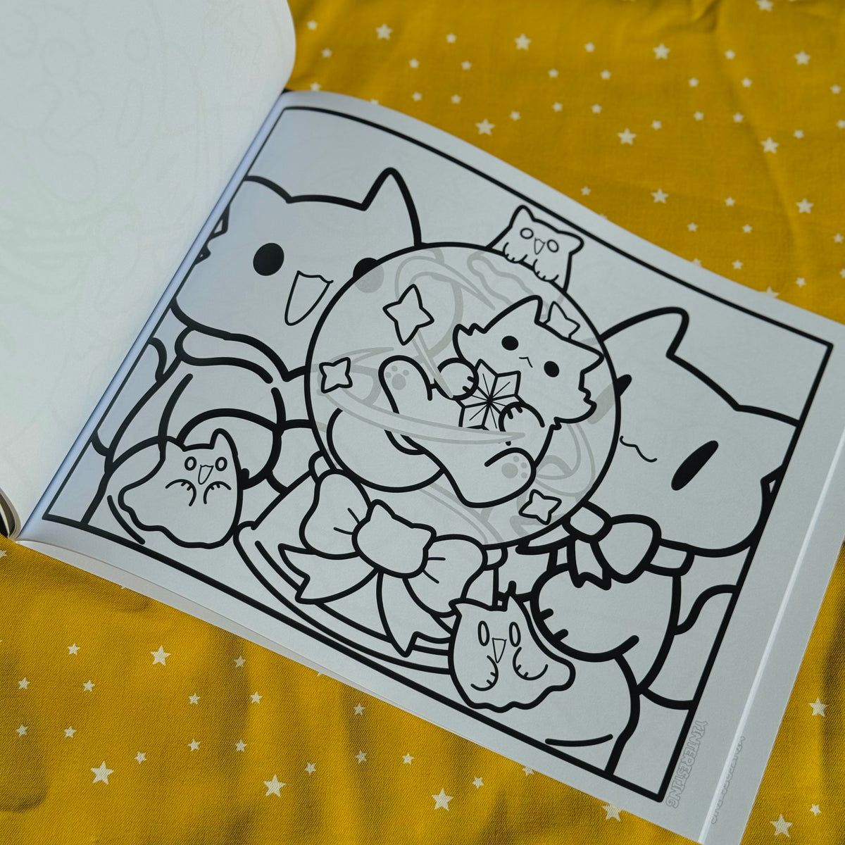 Meowgic Kitties Coloring Book