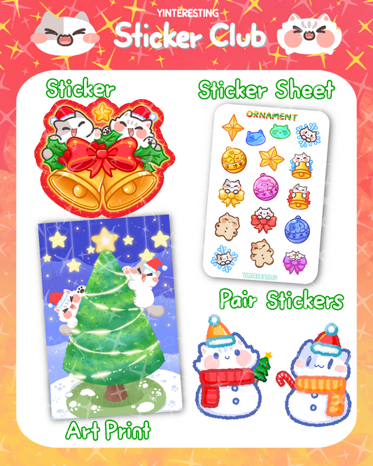 *Sticker Club Member Only*