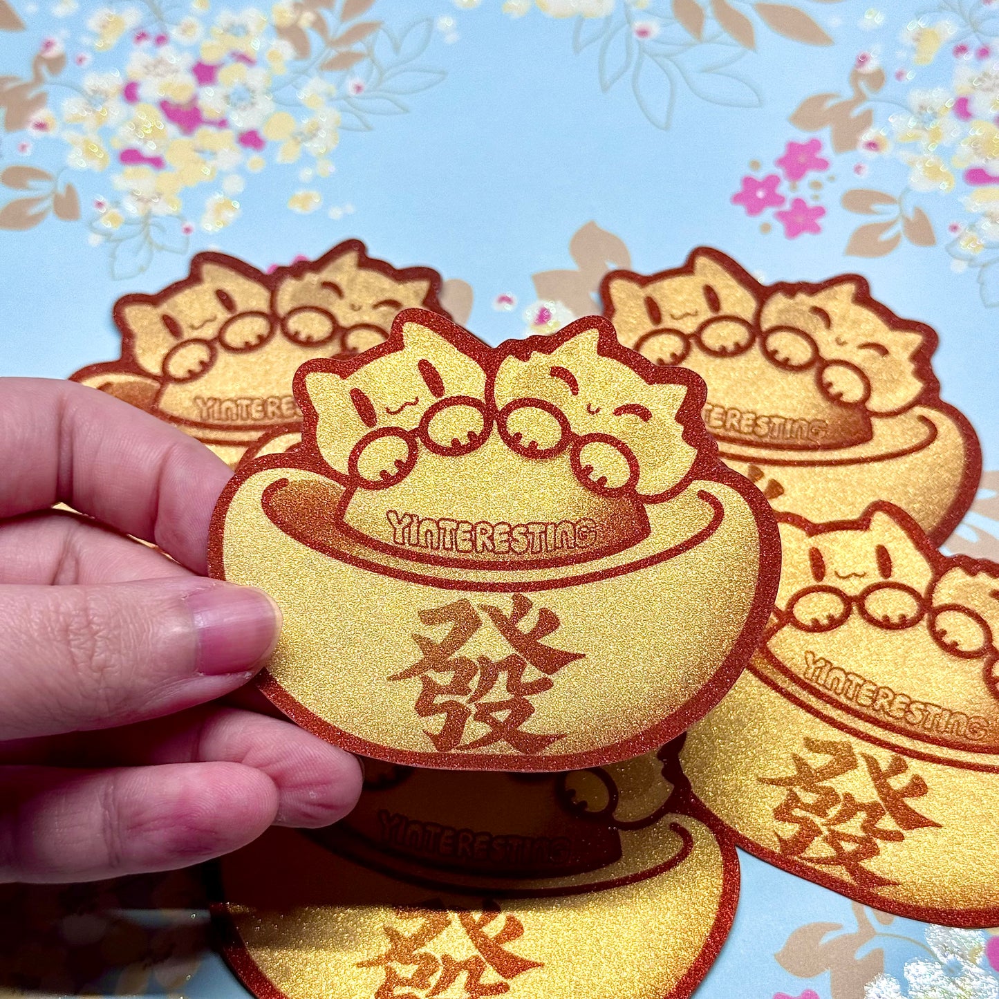 Sycee Yuanbao Meows Sticker