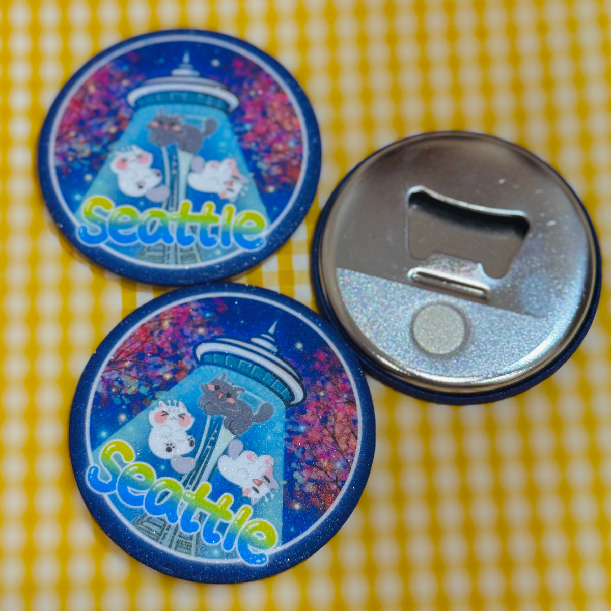 Seattle Magnet/Bottle Opener