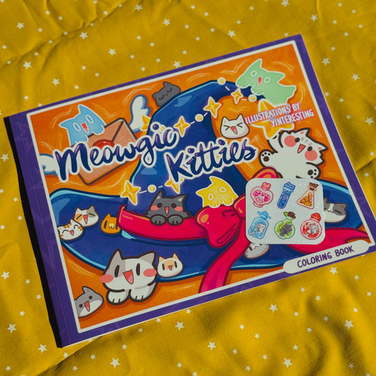 Meowgic Kitties Coloring Book