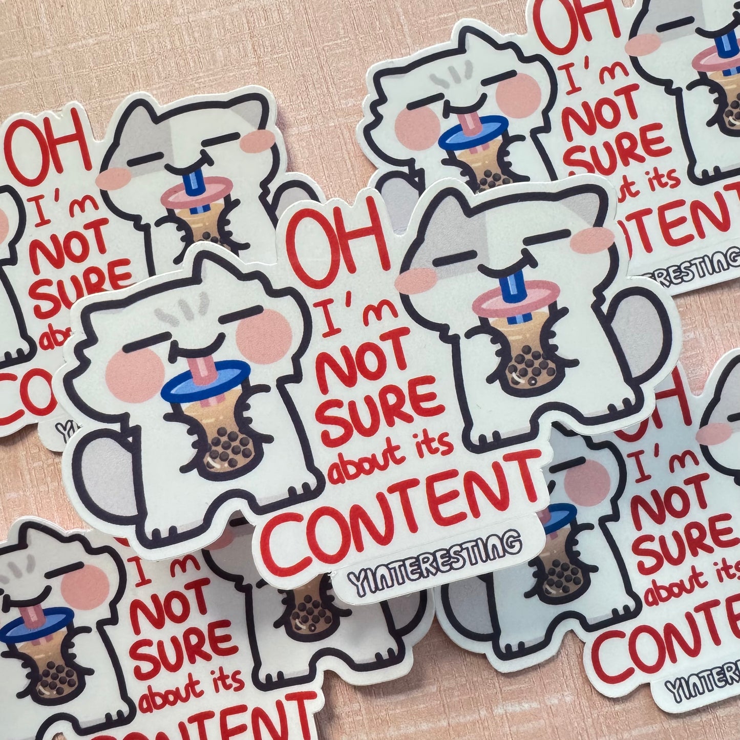 I know my Boba Sticker
