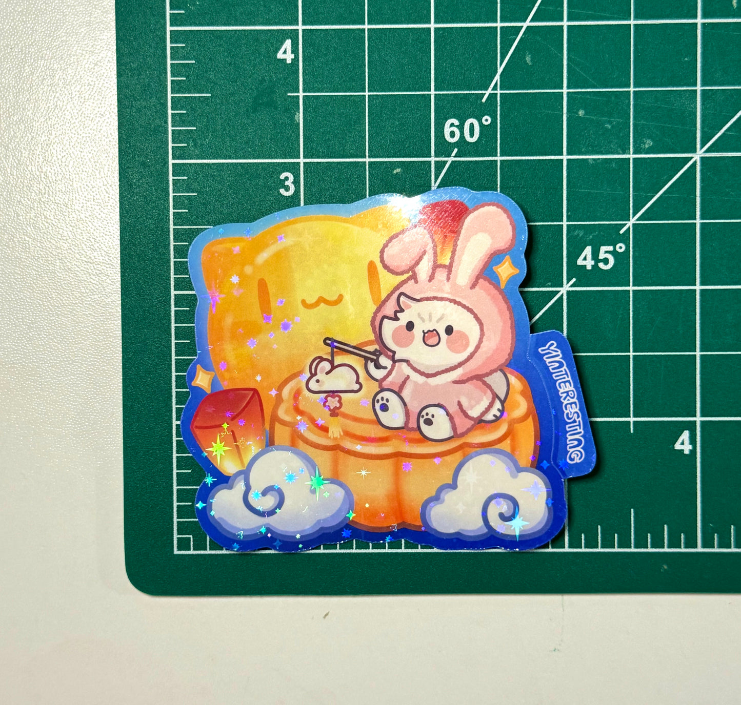 Mid-Autumn Festival moon cake Sticker