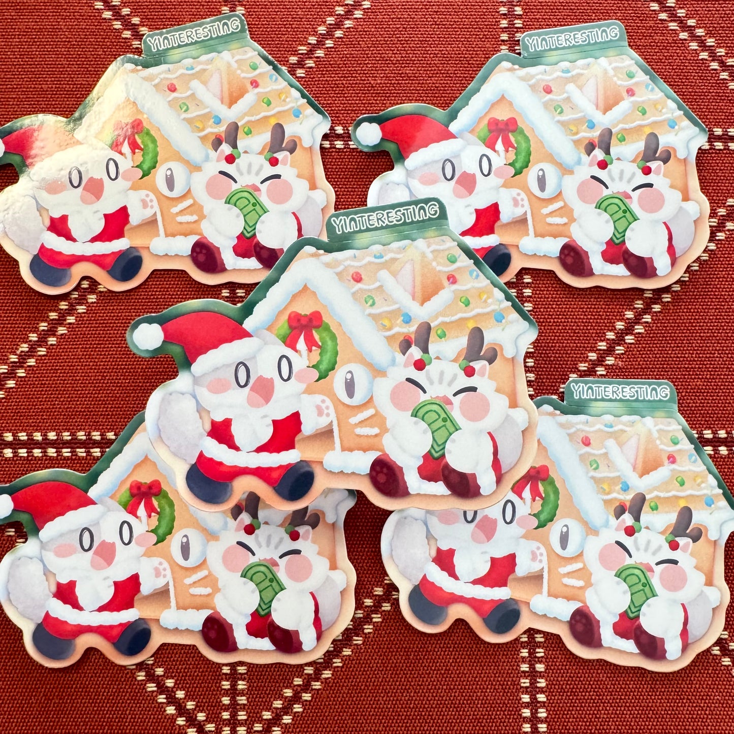 Christmas Gingerbread house Sticker