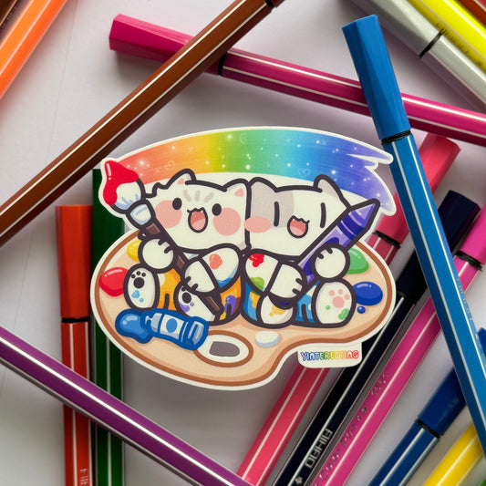Artist art painting drawing Sticker