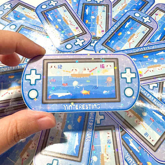 Game Console meow Sticker