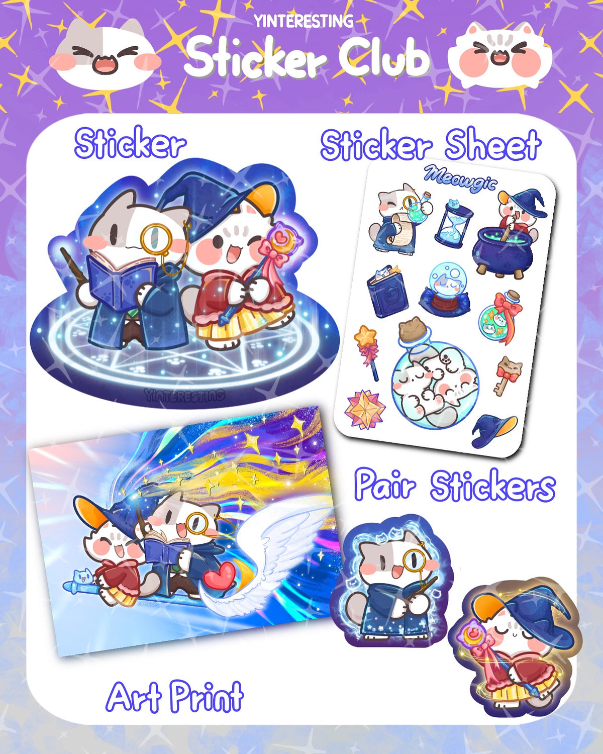 Members Pay Sticker *Sticker Club Member Only* – Yinteresting