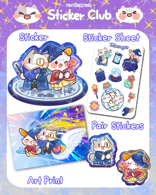 *Sticker Club Member Only*