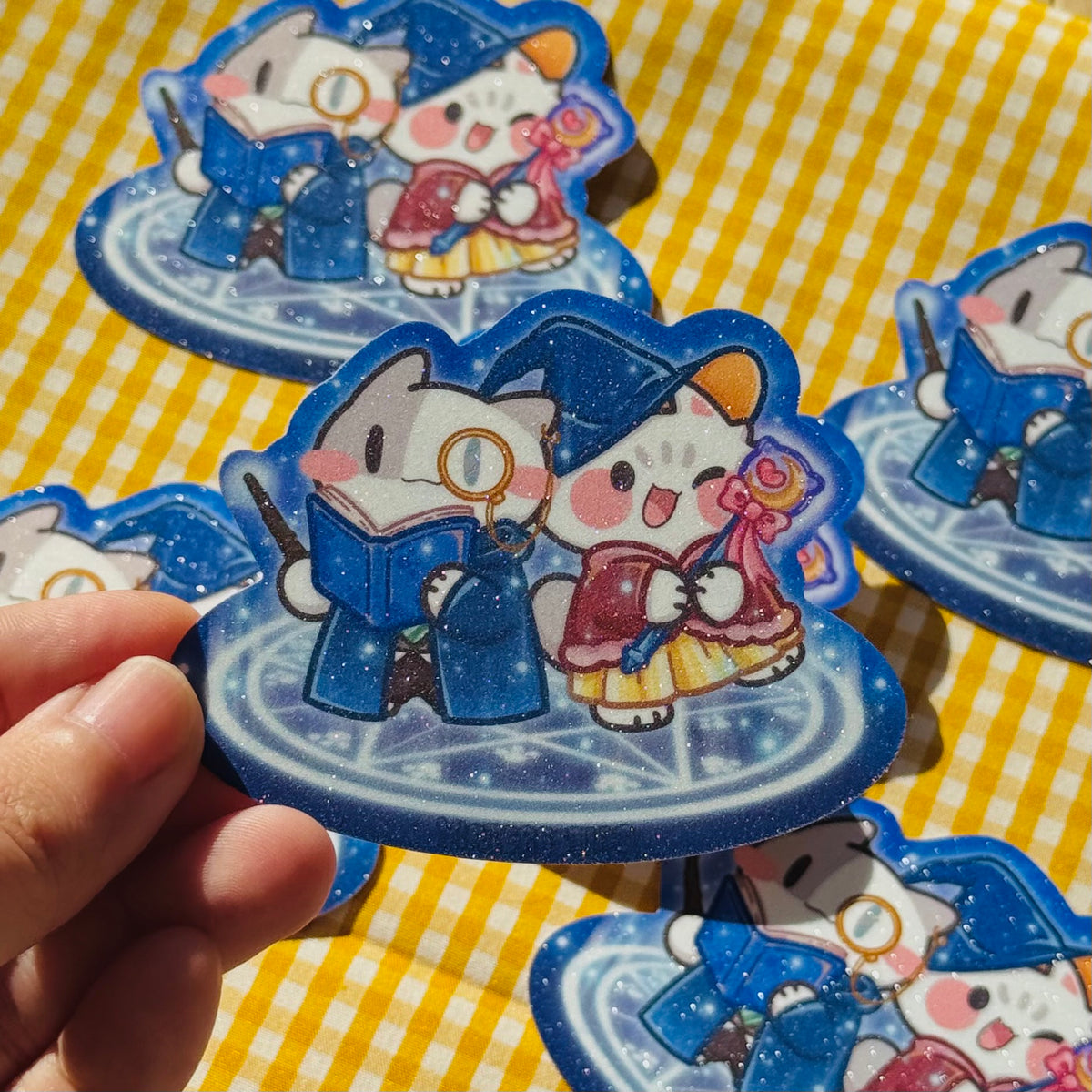 Meowgic Meows sticker
