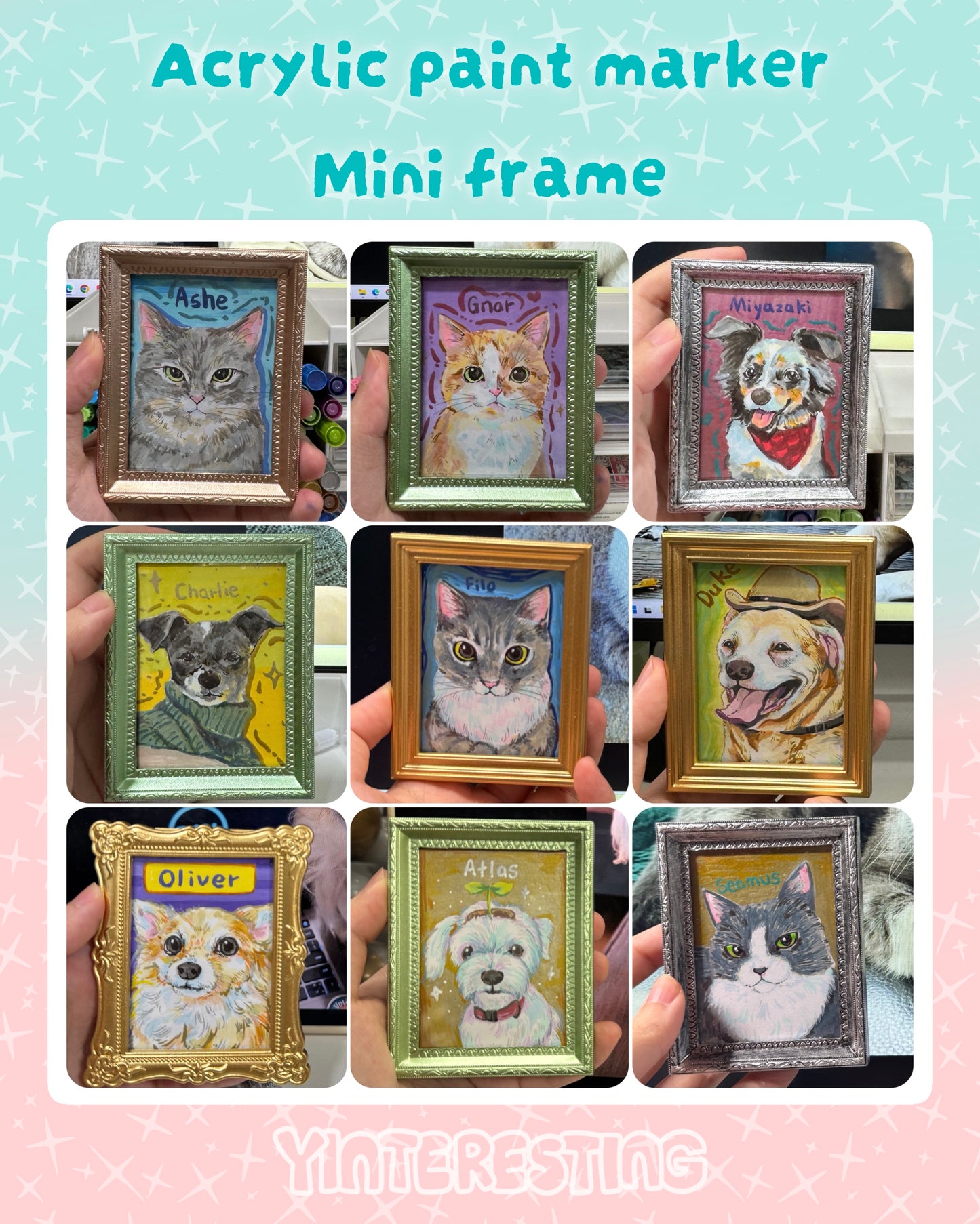 Yinteresting Pet portrait commission (Please read through before ordering)