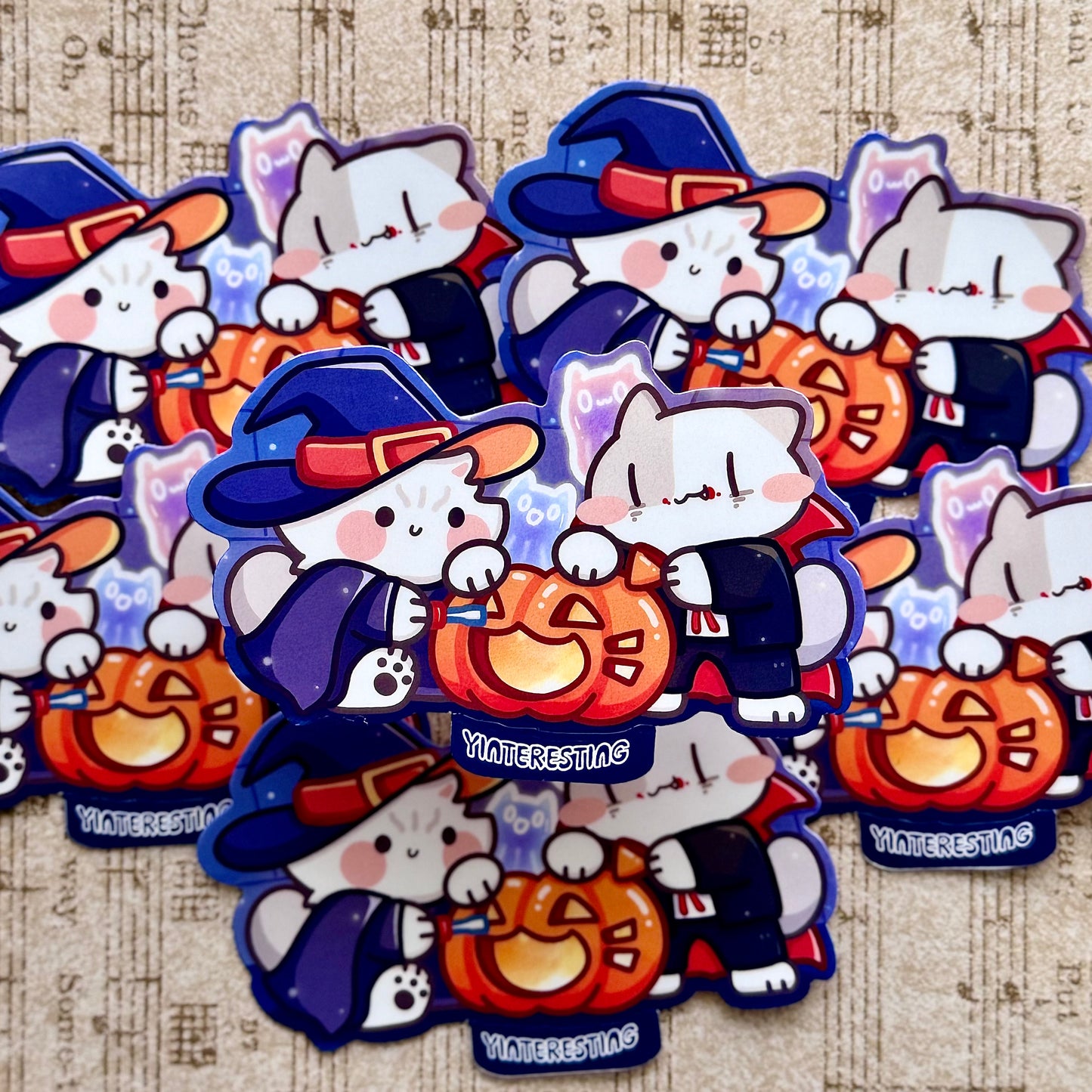 Halloween Jack o lantern Sticker