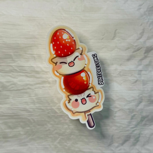 Tanghulu Meow Sticker