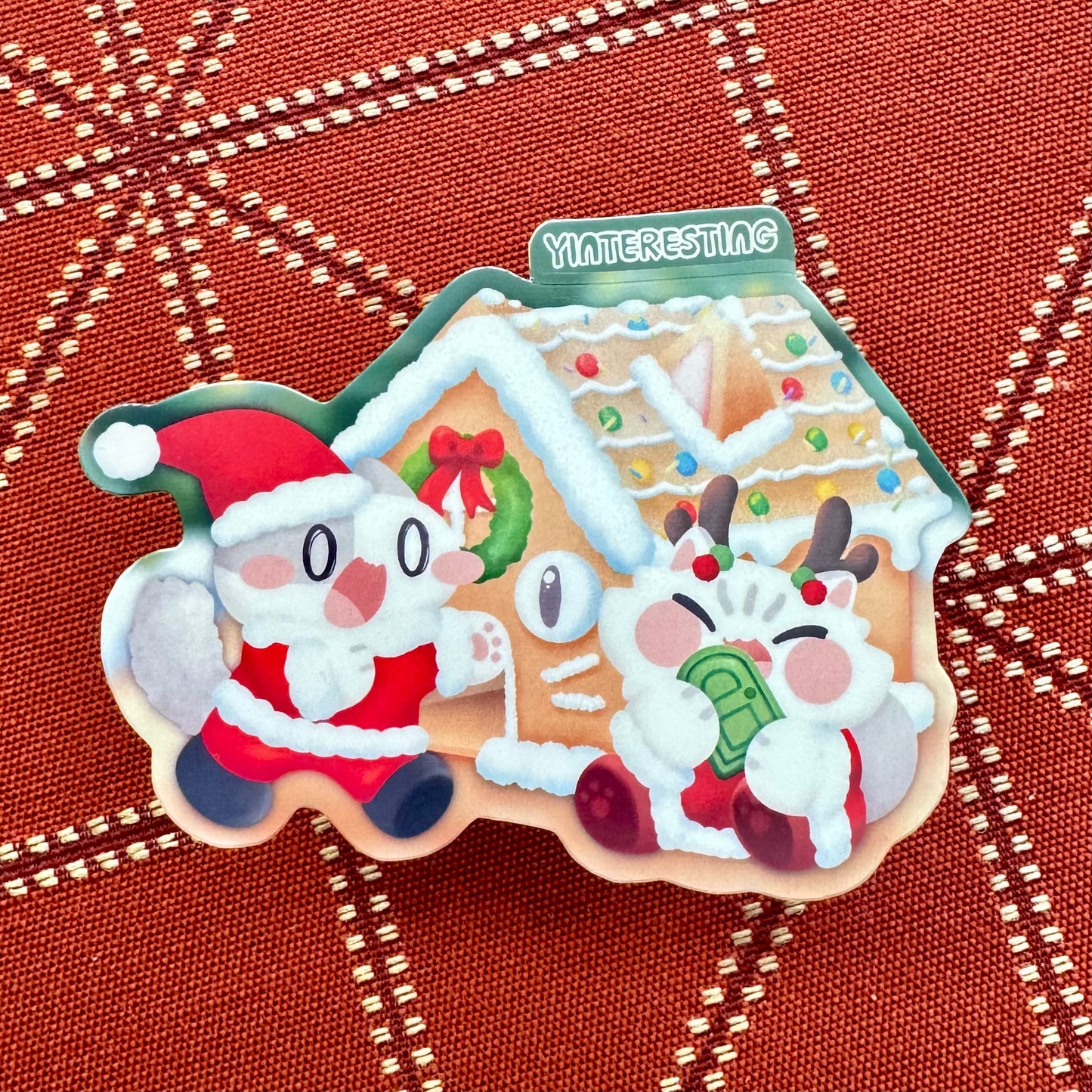 Christmas Gingerbread house Sticker