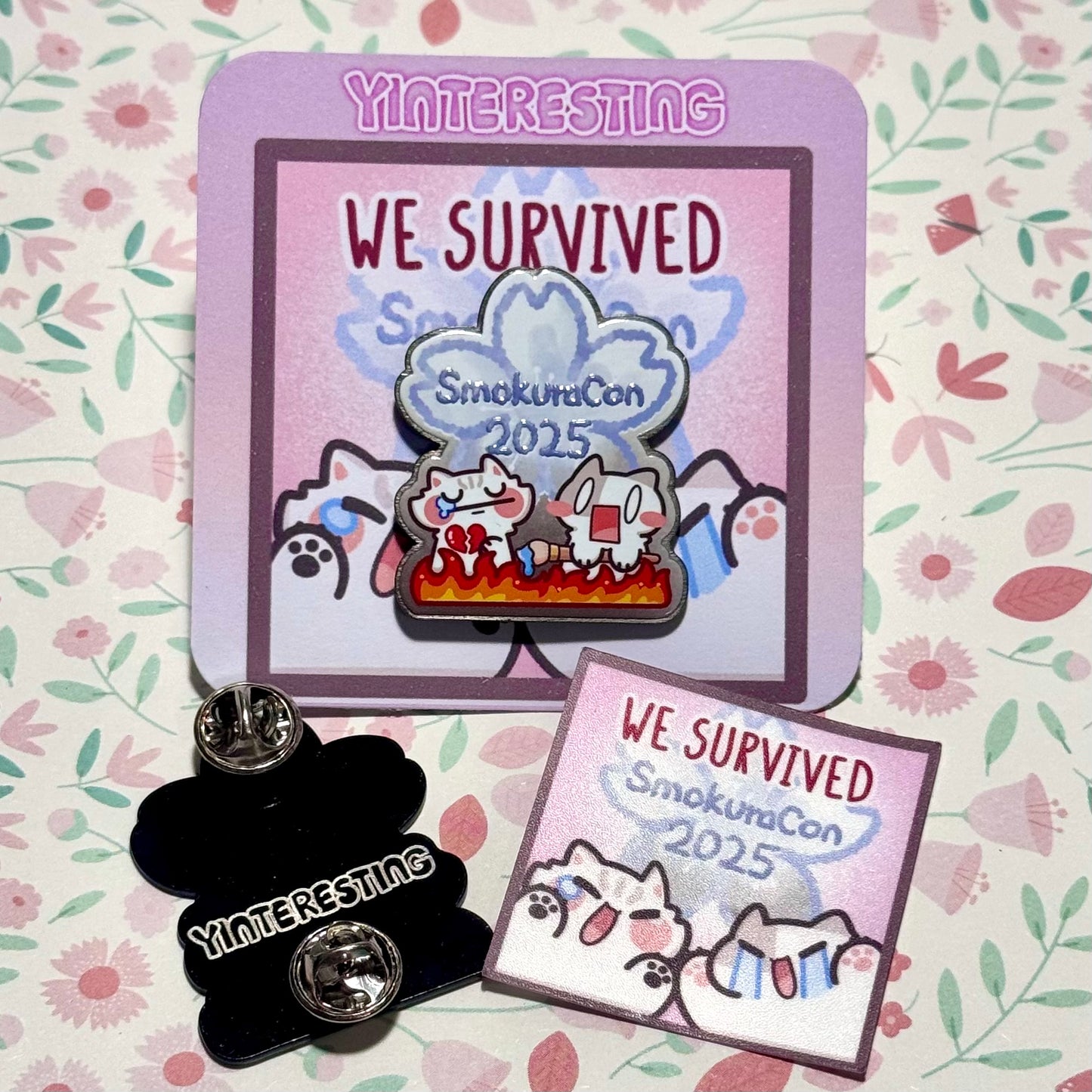 SmokuraCon Hard Metal Pin