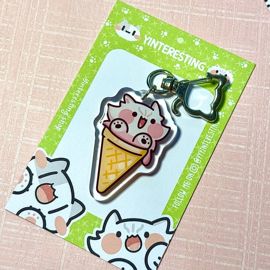Ice cream Dian Keychain