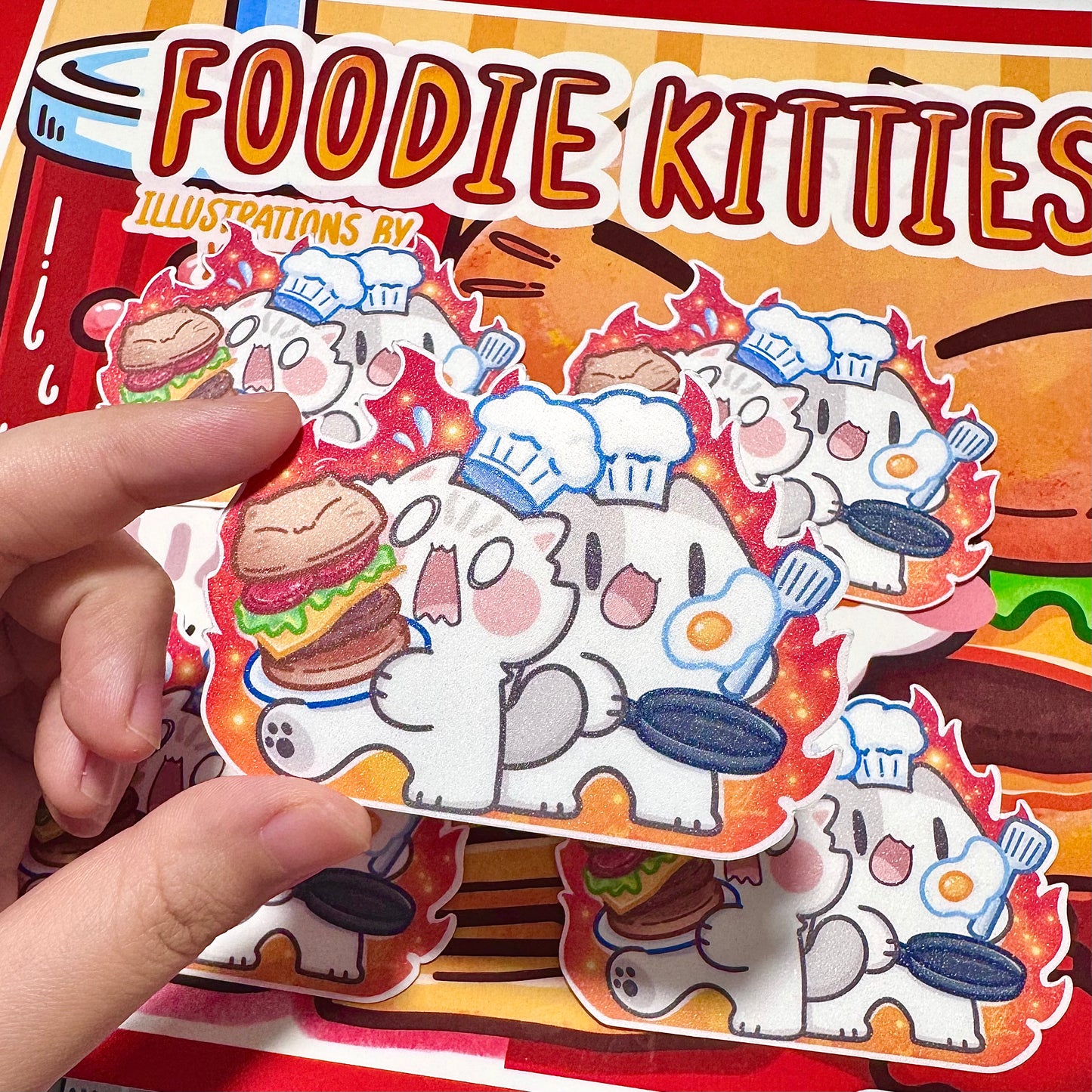 Chef Meows Sticker