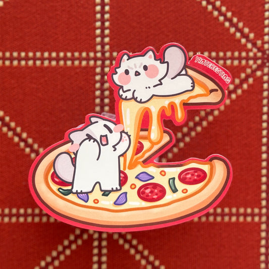 Pizza Cat Sticker