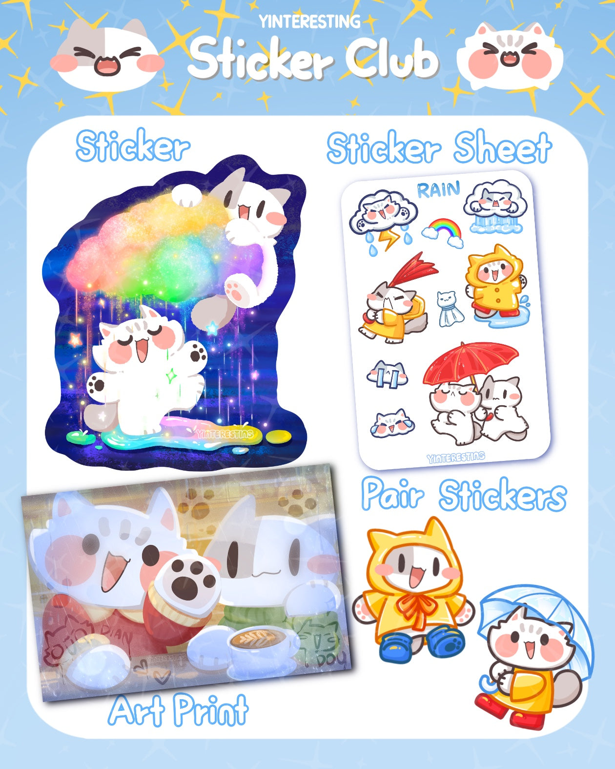 *Sticker Club Member Only*