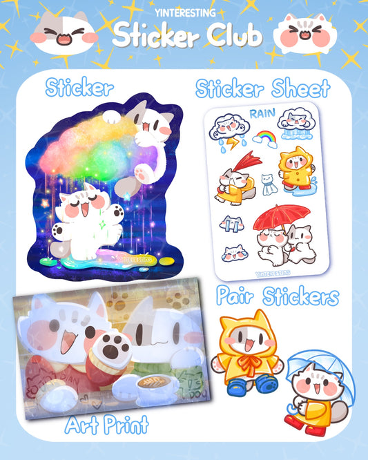*Sticker Club Member Only*