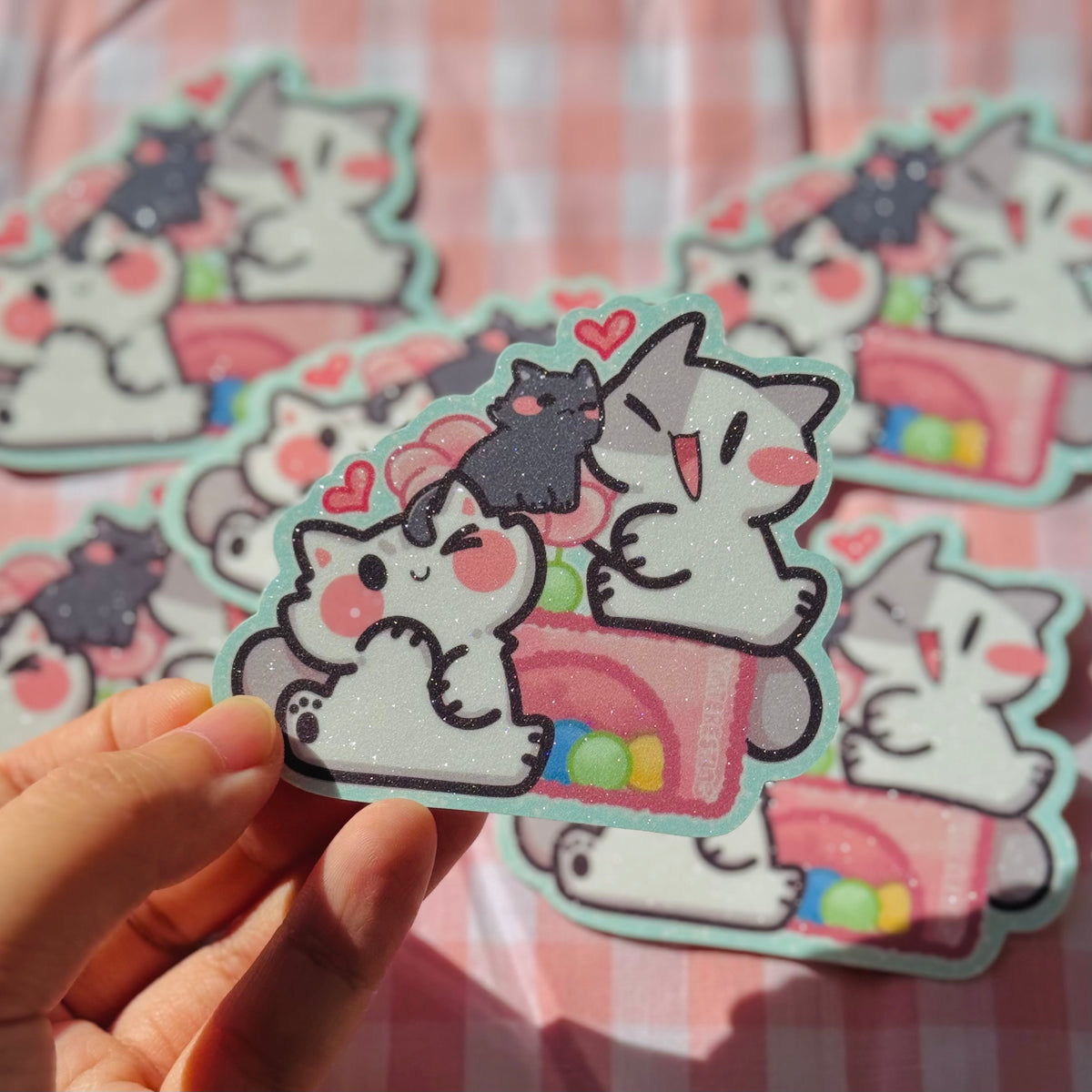 Baby void meows sticker