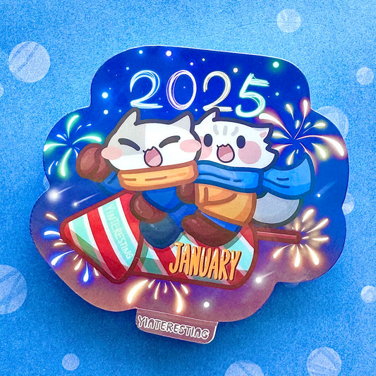 2025 January Sticker of the Month Sticker
