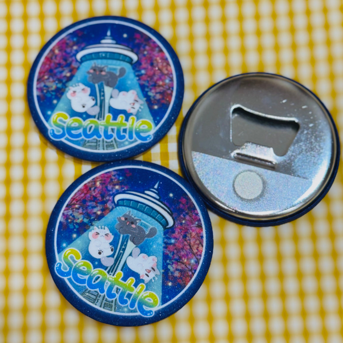 Seattle Magnet/Bottle Opener