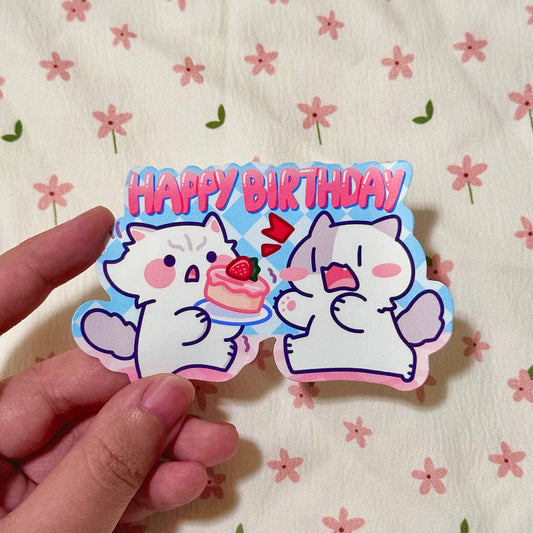 Happy Birthday Sticker
