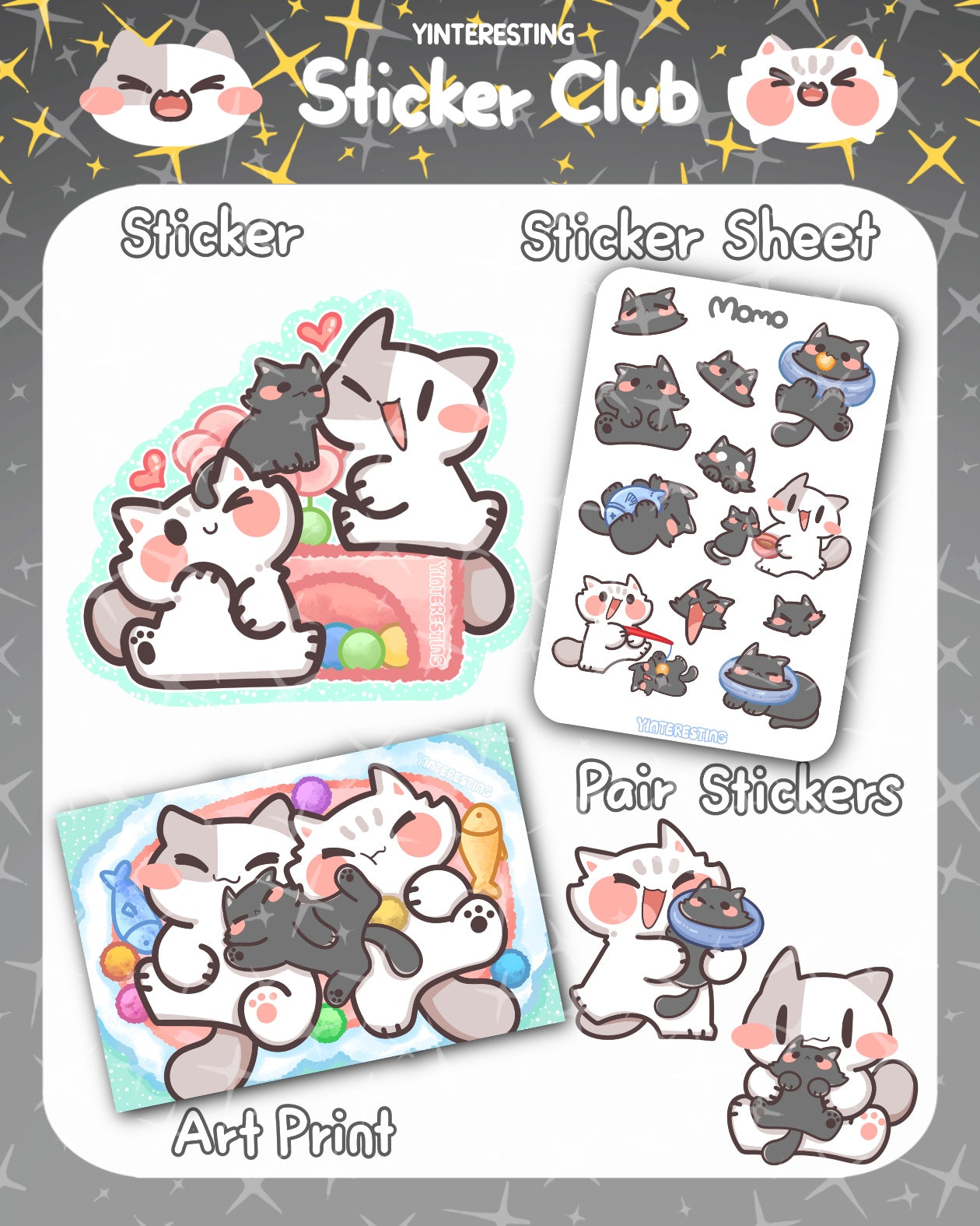 *Sticker Club Member Only*
