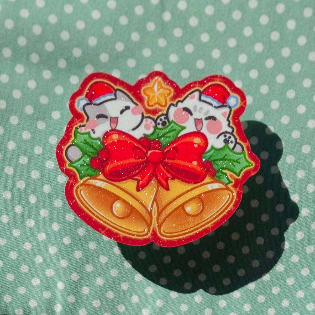 Christmas bells sticker