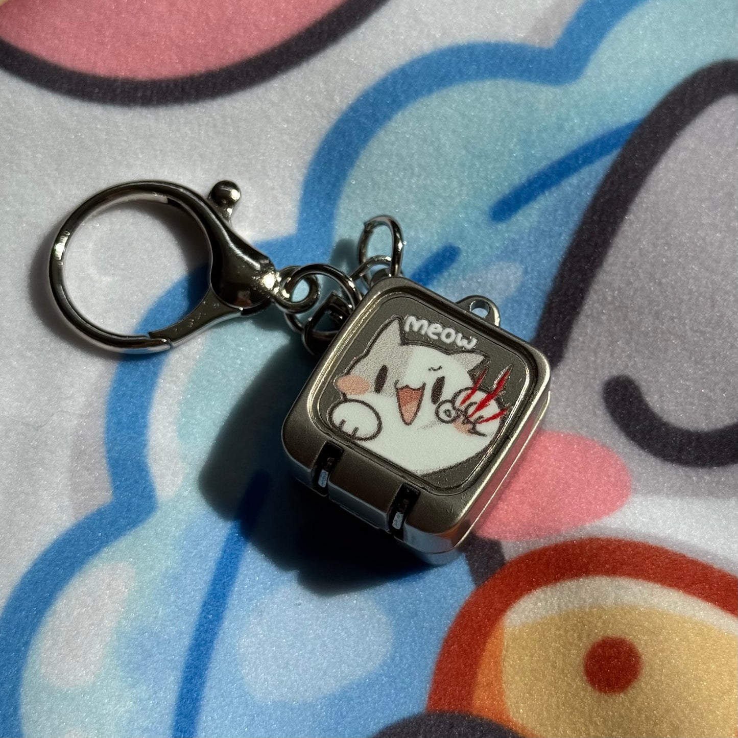 Meow Nail clipper keychains