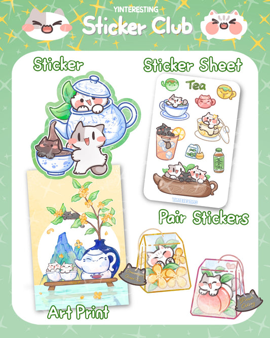*Sticker Club Member Only*