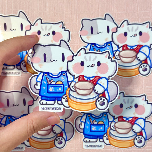 Ceramic Pottery Sticker