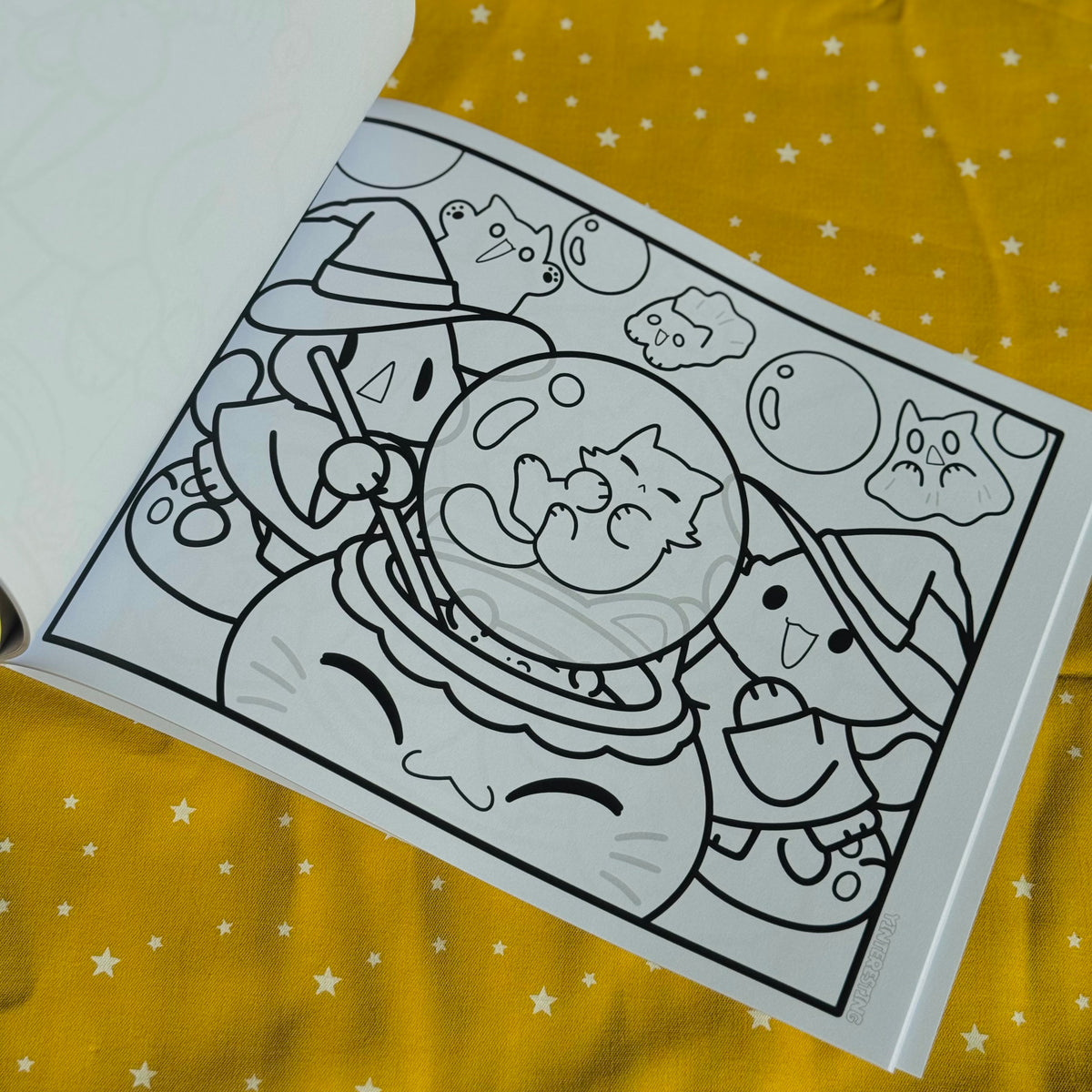 Meowgic Kitties Coloring Book
