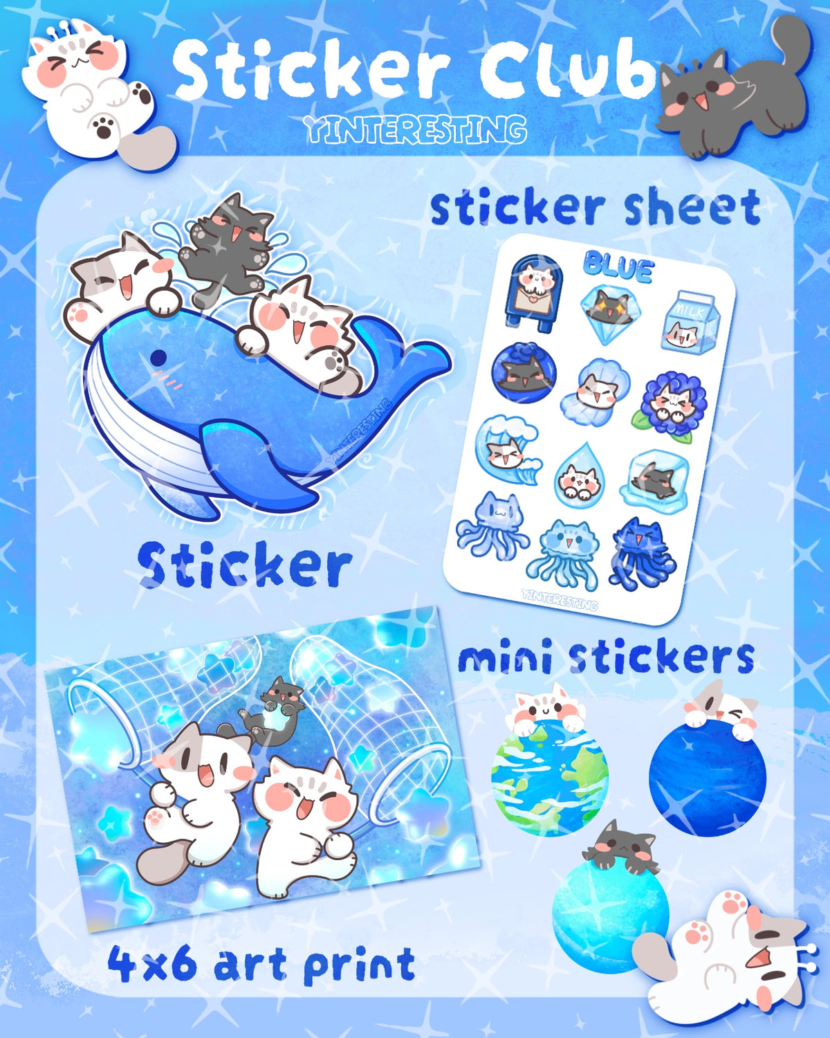 *Sticker Club Member Only*