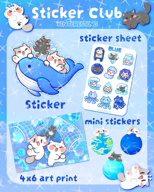 *Sticker Club Member Only*