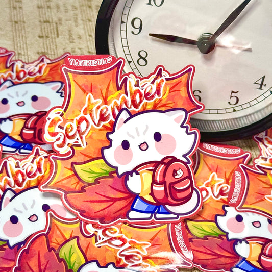 September Sticker of the Month Sticker
