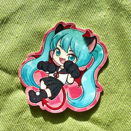 Hatsune Miku Evil Meow Sticker