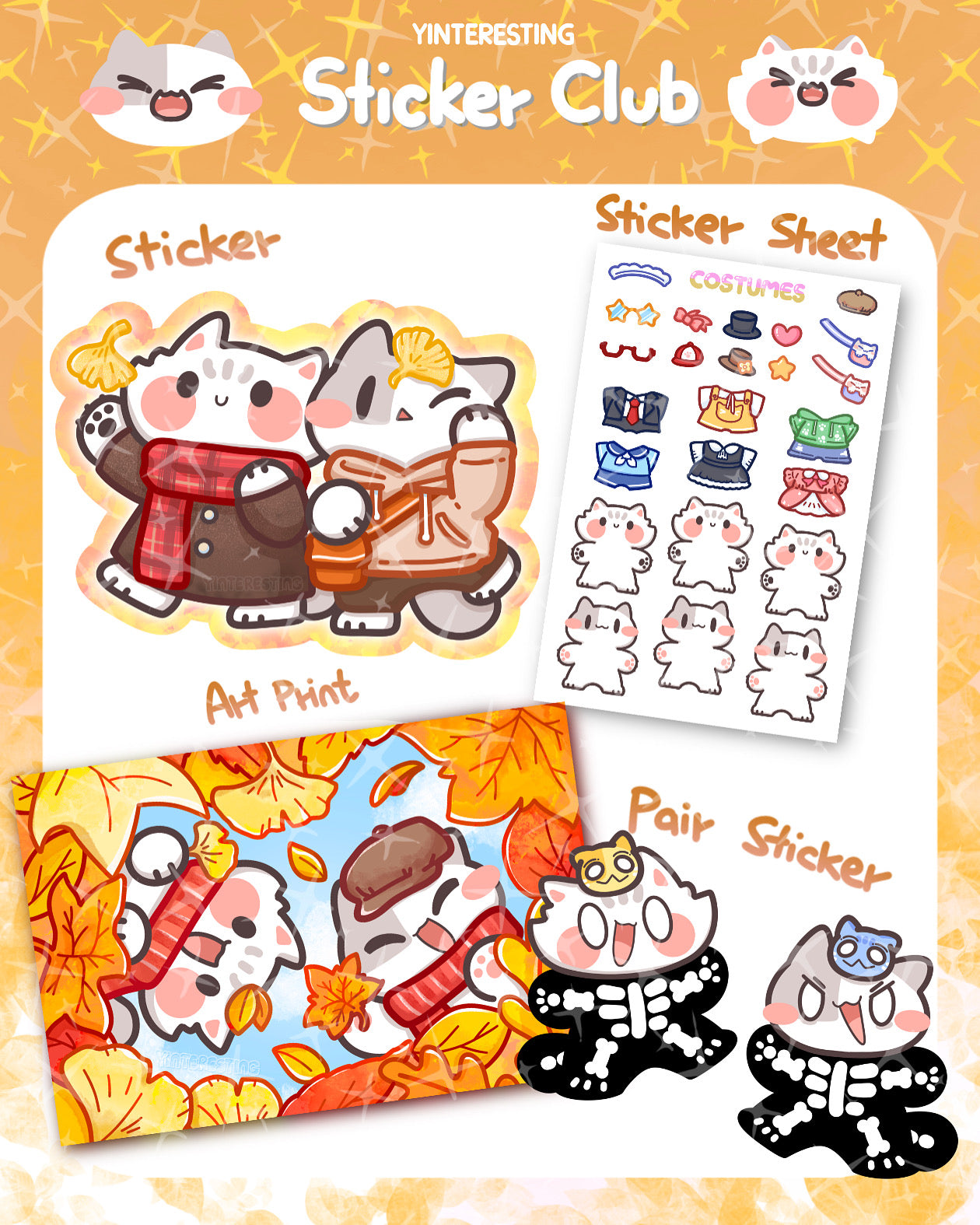 *Sticker Club Member Only*